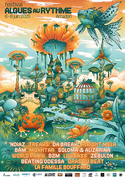 Du 6 au 8 juin : Festival Algues au rythme à Arradon