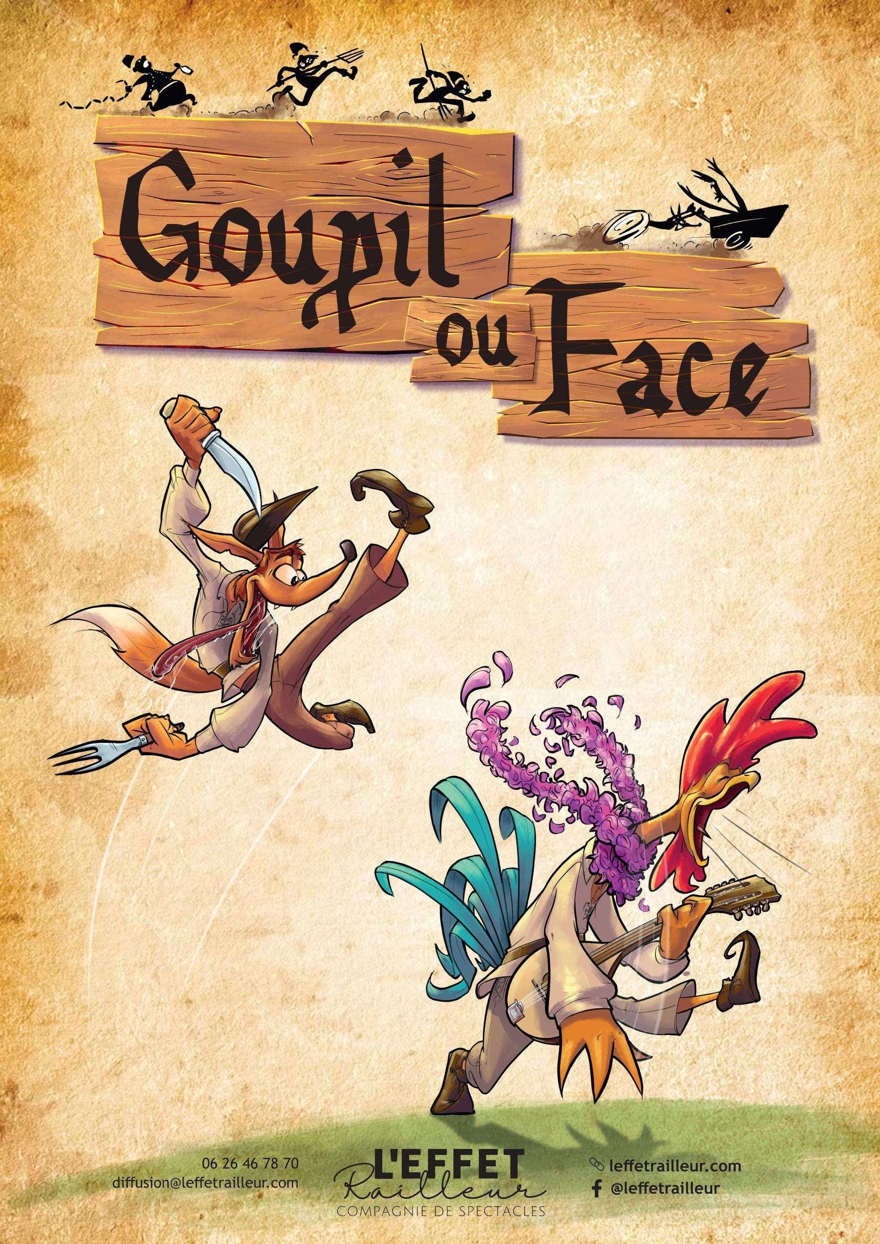 30 juillet : clown, cirque, conte – Goupil ou Face