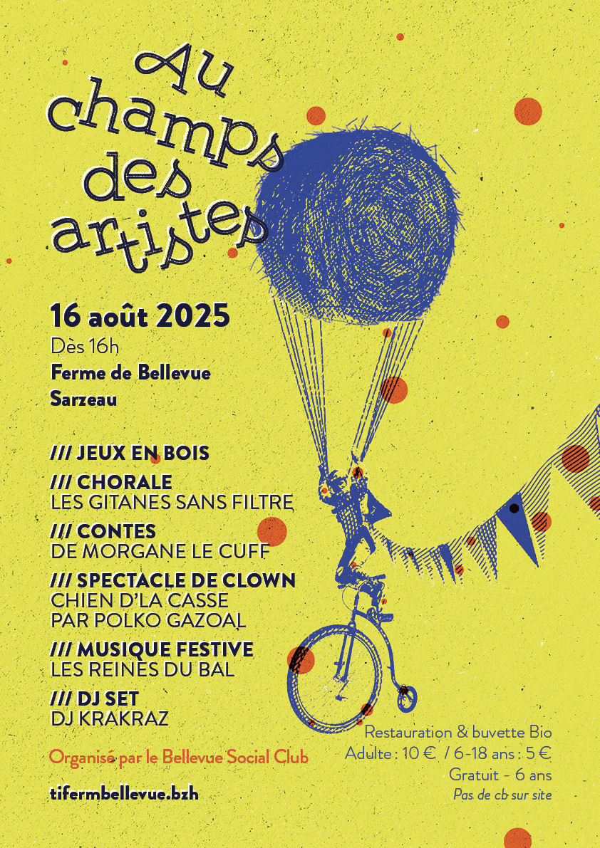16 août 2025 : Au champs des artistes / fête foraine à Bellevue