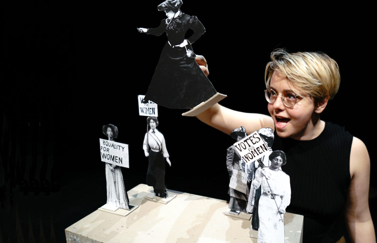 Séné / 10 février : En avant toutes – théâtre de papier